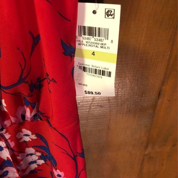 NWT INC International Concepts Floral Dr - Picture 4 of 6